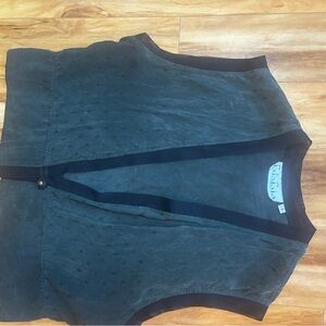 Black Sleeveless Women's Tunic